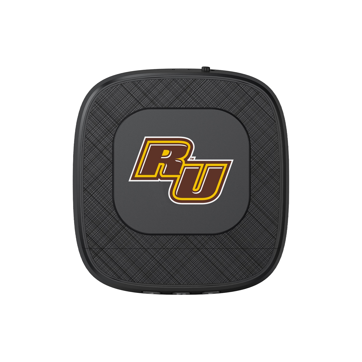 Rowan University Portable Speaker with Phone Charger, Black, Classic