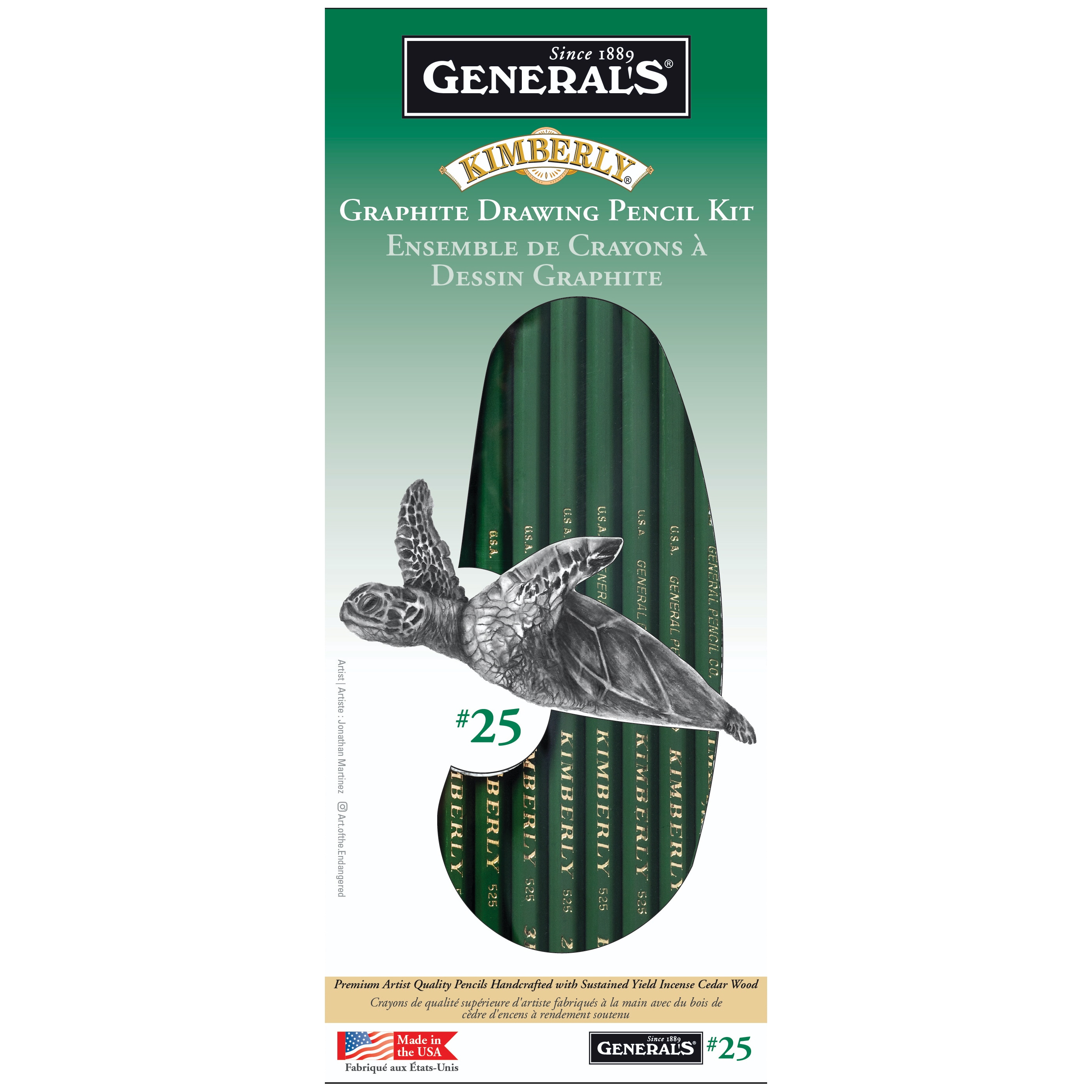 General Pencil Kimberly Graphite Drawing Kit No. 25