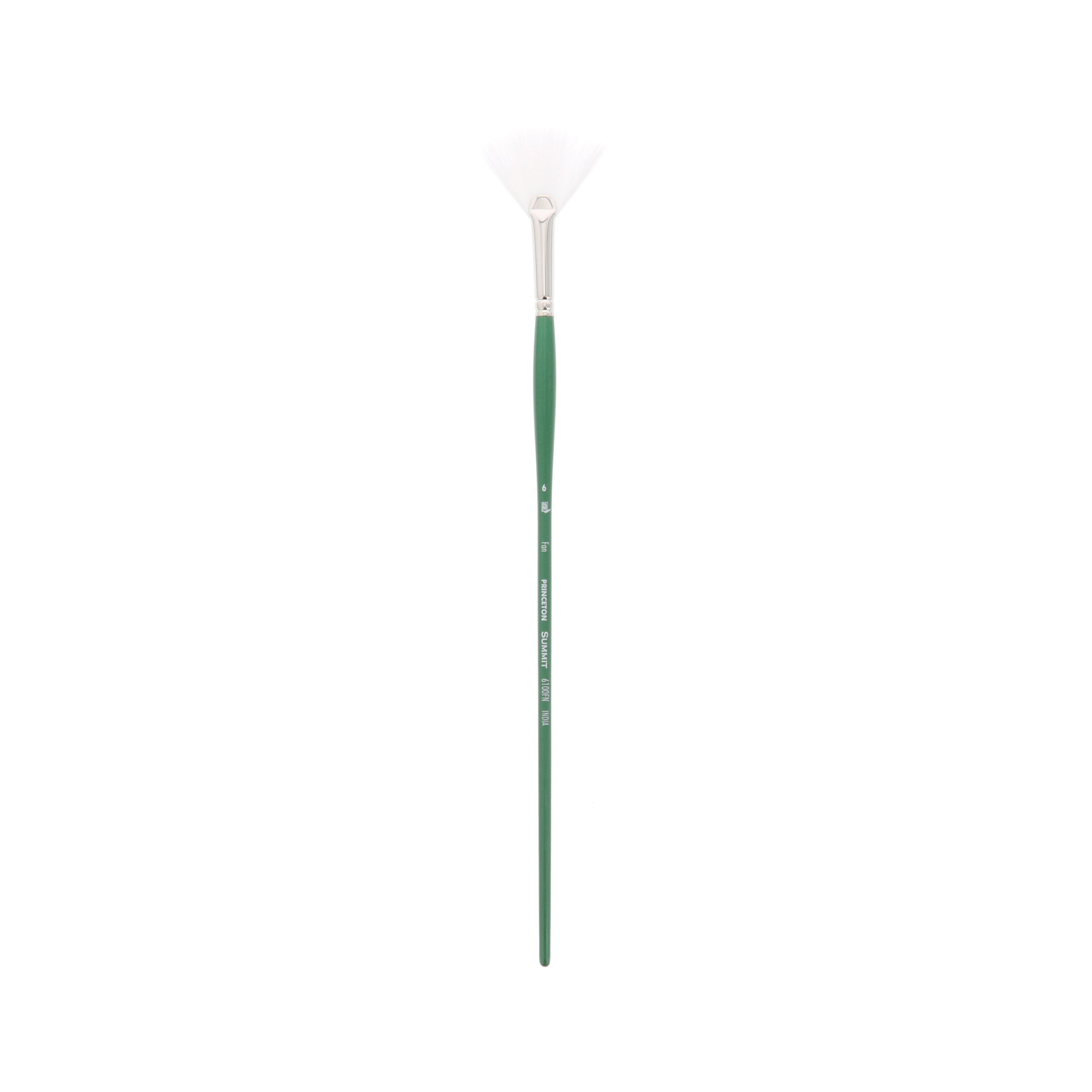 Princeton Brush Better Synthetic Bristle Brush, Fan, 6