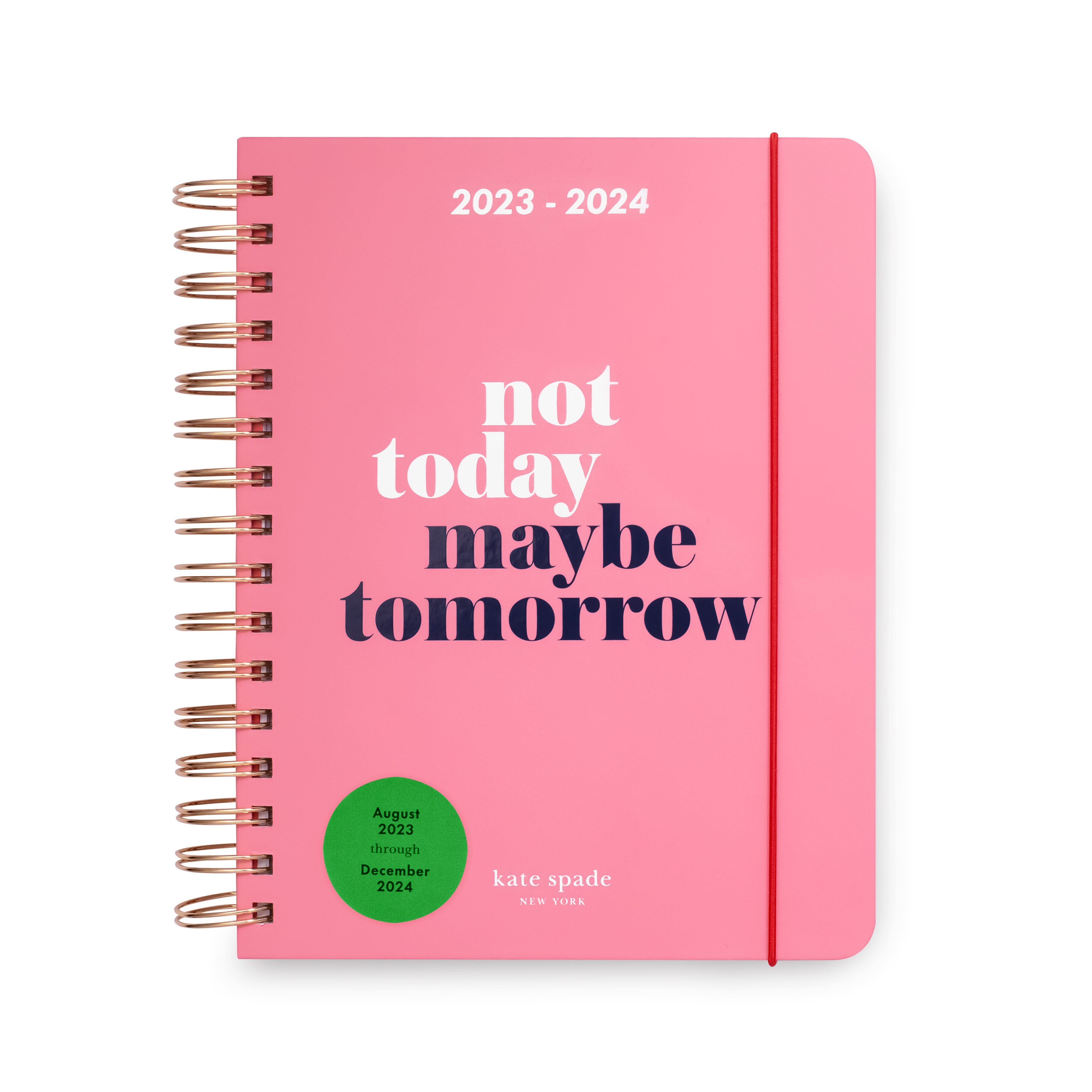 Kate Spade New York 17 Month Large Planner, Not Today Maybe Tomorrow (Exclusive)