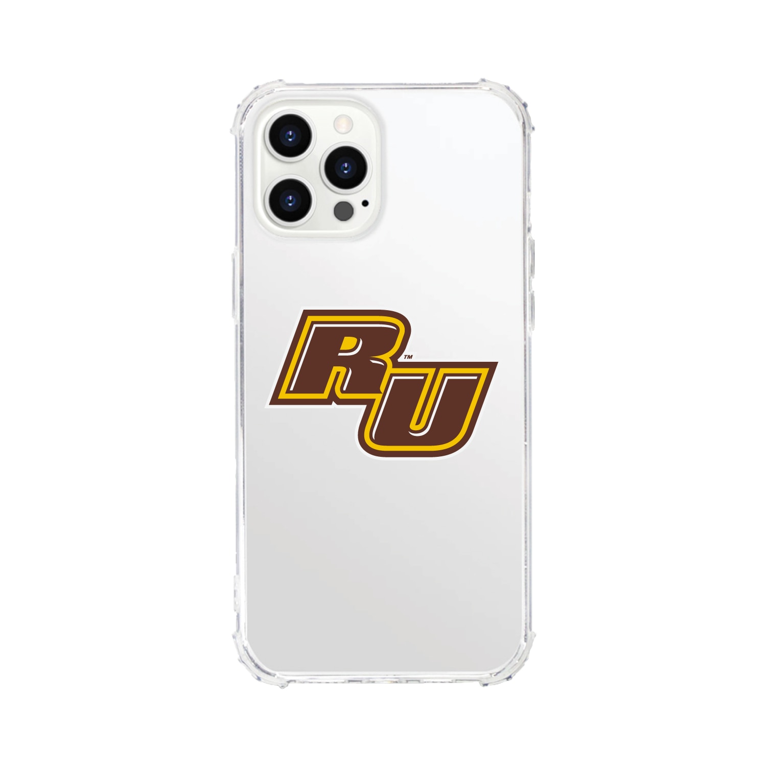 Rowan University- Clear Tough Edge Phone Case, Classic - iPhone 15