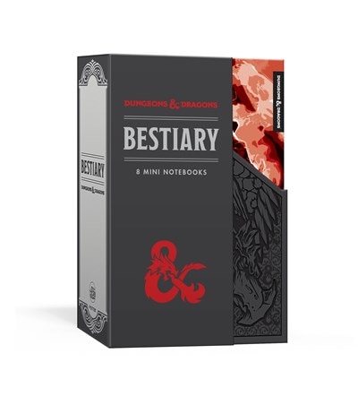 Bestiary Notebook Set (Dungeons & Dragons): 8 Mini Notebooks