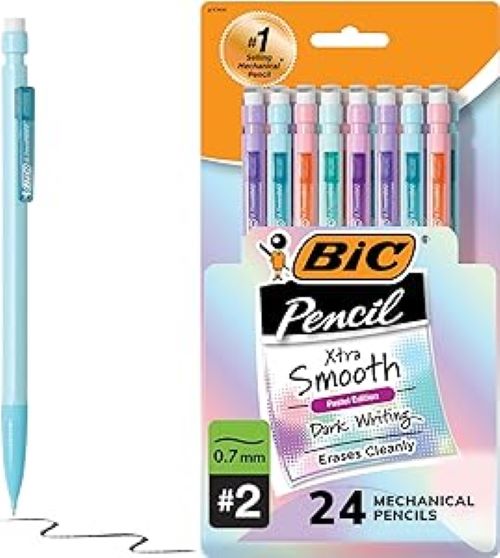 BIC Mechanical Pencils 24pk Pastels