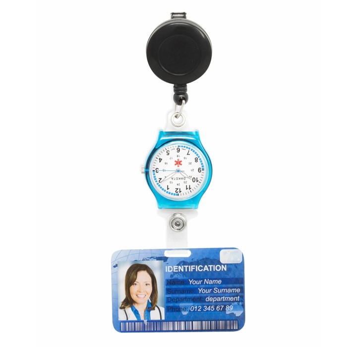 Badge Reel with Nurse Watch Retractable