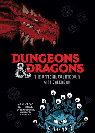 Dungeons & Dragons: The Official Countdown Gift Calendar: 25 Days of Mini Books  Mementos  and More!