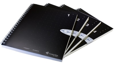 Livescrive Single Sub Notebook 4Pk