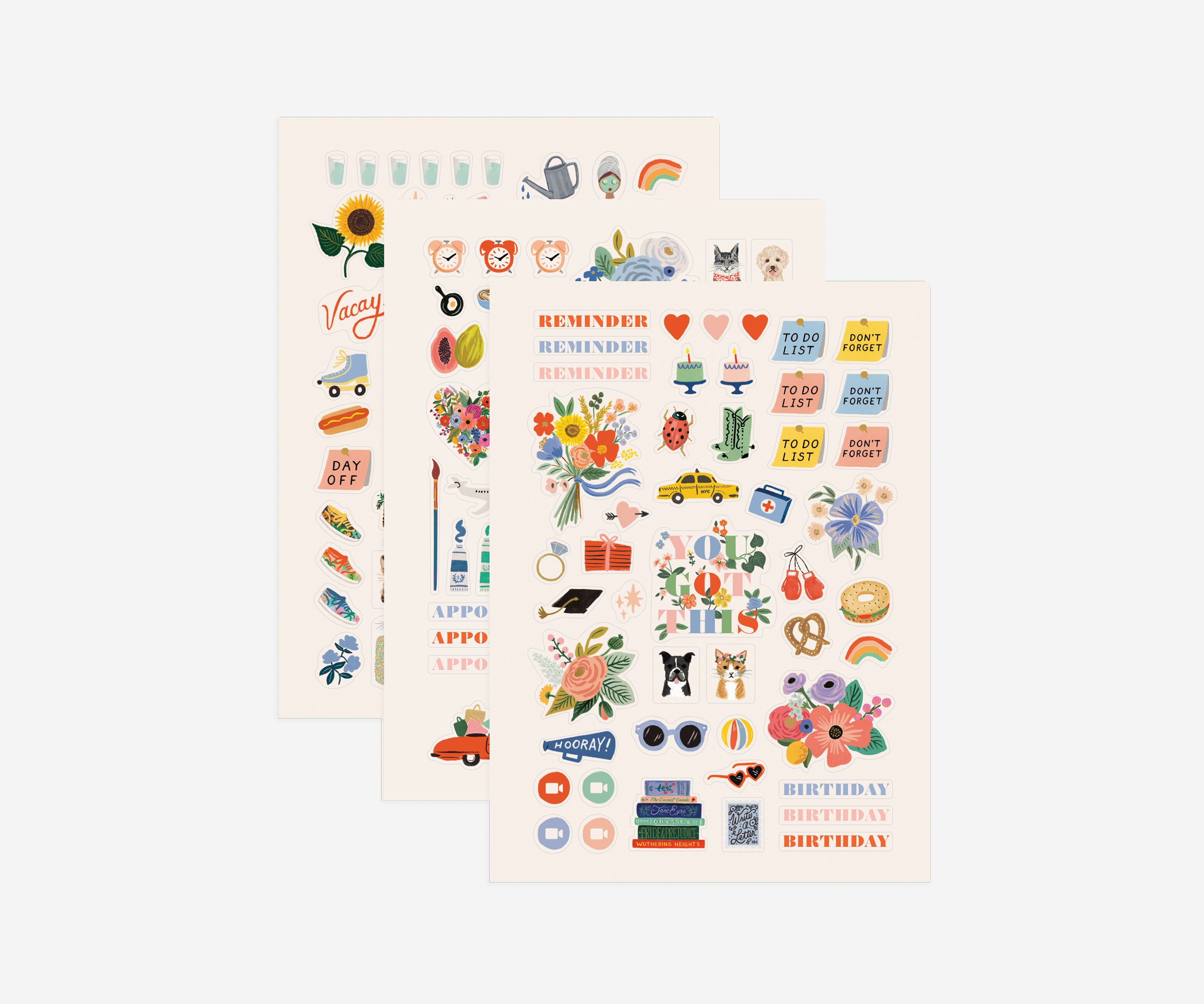 Rifle Paper Co. Planner Sticker Set