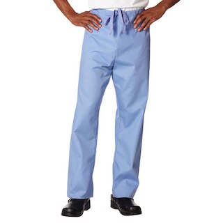 Image 1: Fashion Seal Healthcare Unisex Fashion Poplin Drawcord Scrub Pant