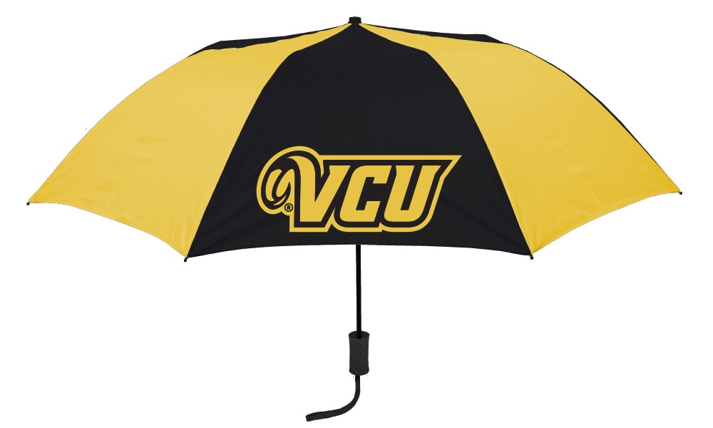 Virginia Commonwealth "The Sport" 2-Tone Emblematic Umbrella Automatic Folding 48" Coverage