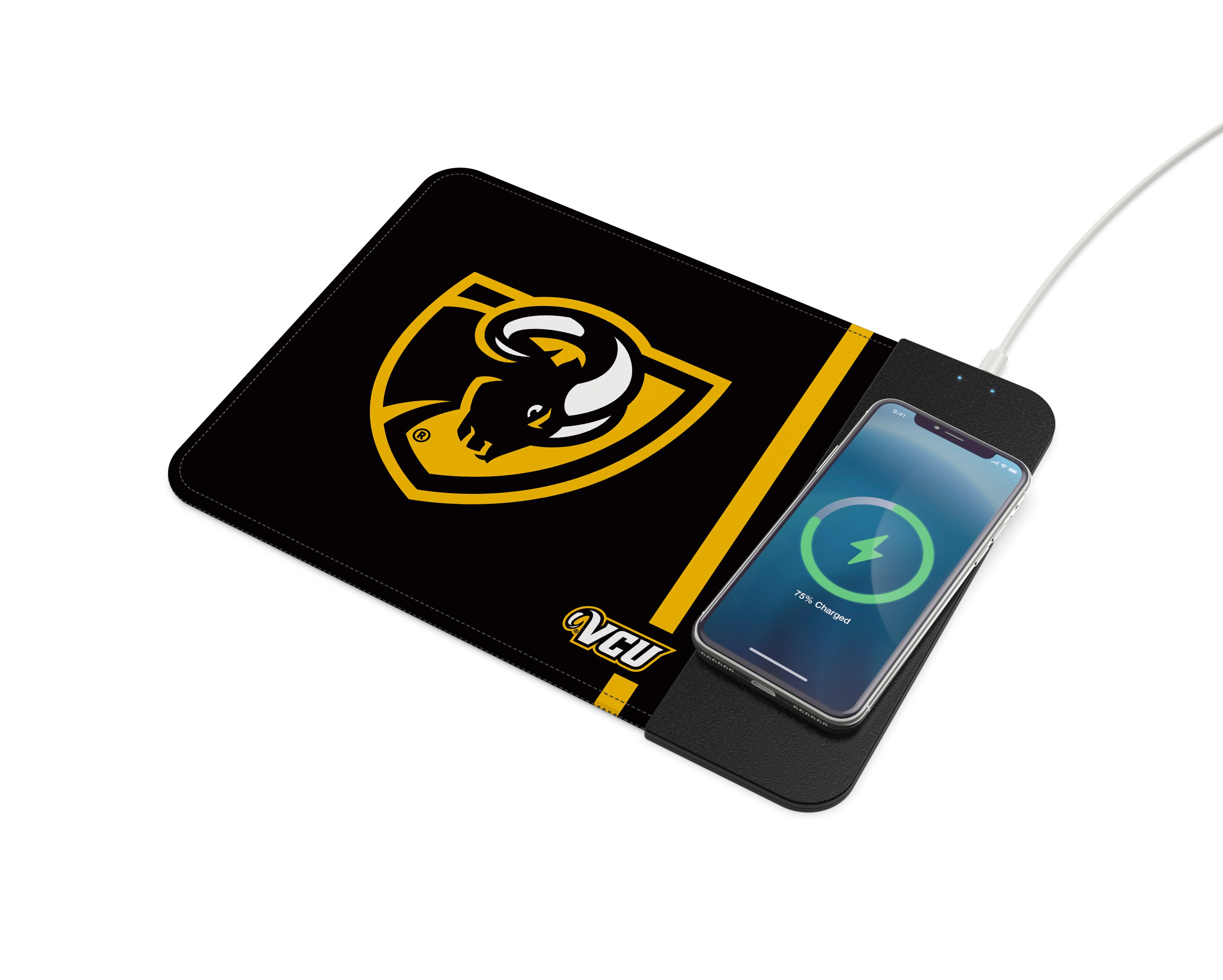 VCU Rams Wireless Charging Mousepad