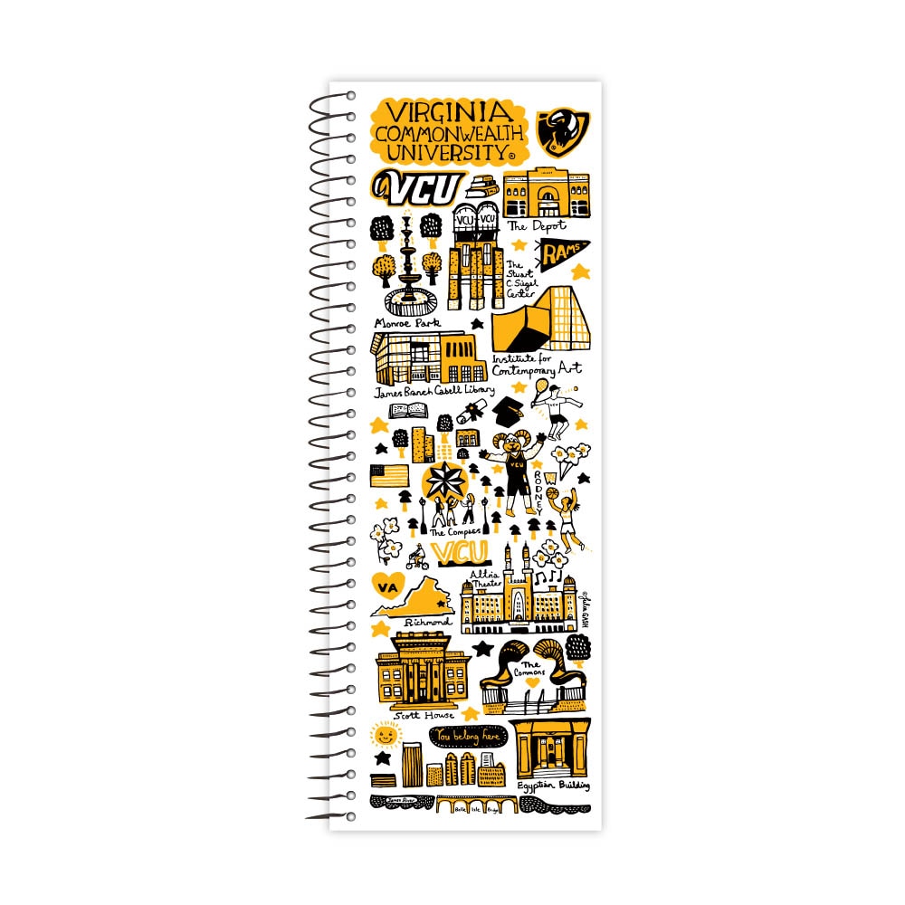 Emblematic Julia Gash Tall Tales College Ruled Notebook