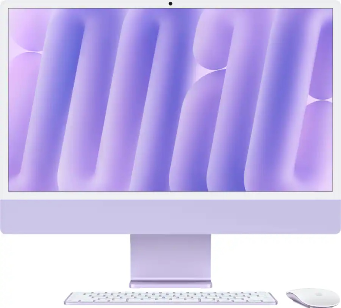 24-inch iMac with Retina 4.5K display: Apple M4 - Purple