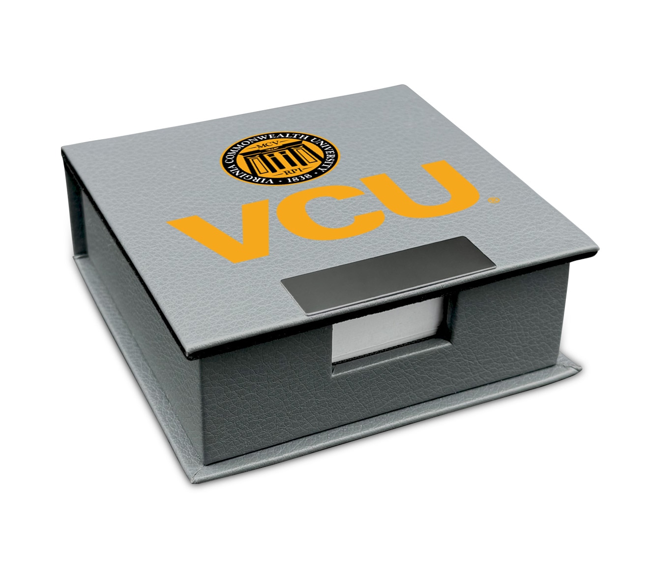 Leather Memo Cube Holder