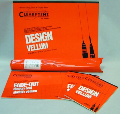 Clearprint Design and Sketch Pad, Unprinted, 11" x 17"