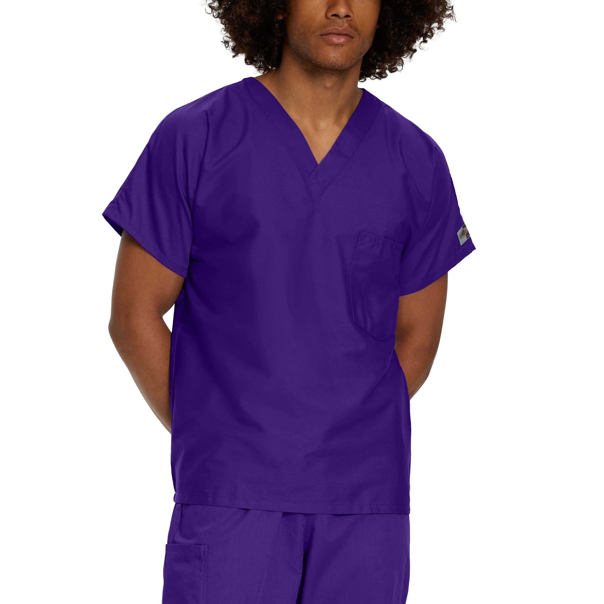 VDS Unisex Scrub Top:Sandstone:3XL