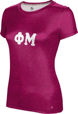 Phi Mu Women's Short Sleeve Tee Heather (Online Only)