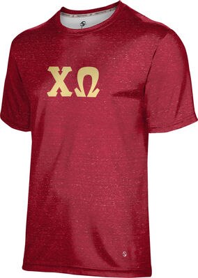 Chi Omega Unisex Short Sleeve Tee Heather (Online Only)