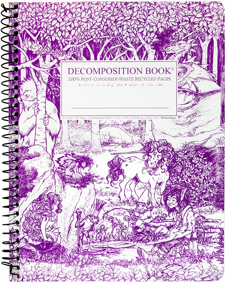 Fairy Tale Forest Coilbound Decomposition Book