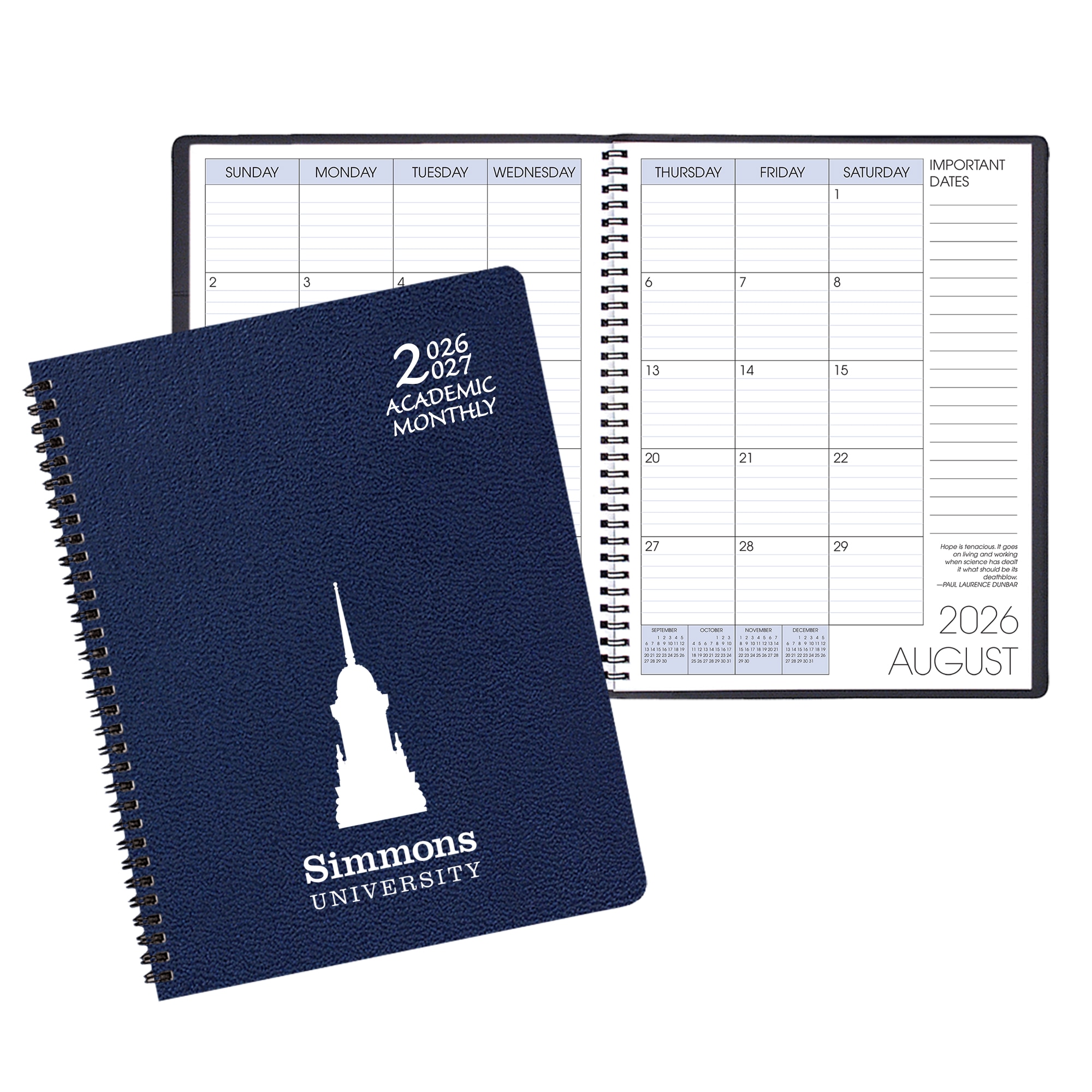 Payne '26-'27 Imprinted Academic Monthly Planner