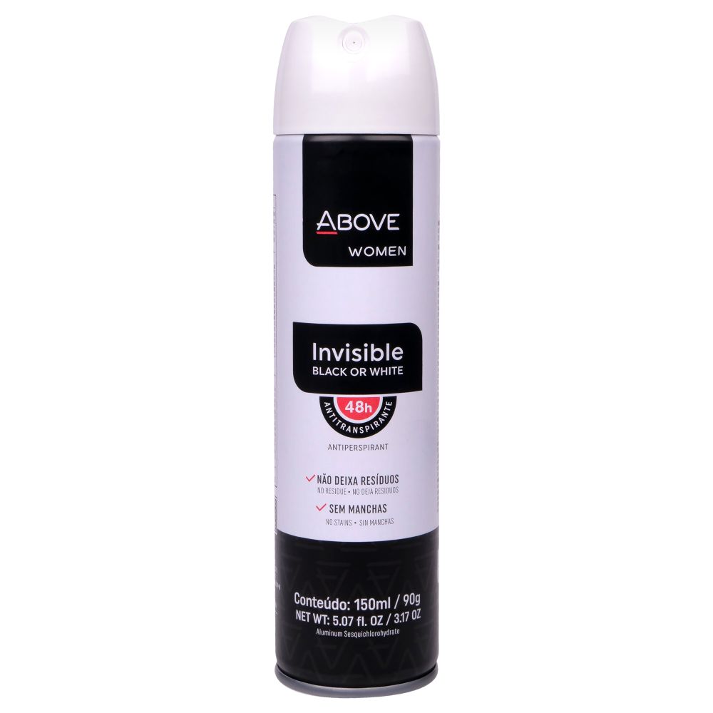 48 Hours Antiperspirant Deodorant - Invisible by Above for Women - 3.17 oz Deodorant Spray - Expedited Shipping Unavailable