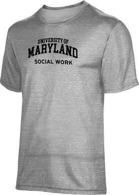 ProSphere Social Work Unisex TriBlend Distressed Tee