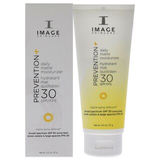Prevention Plus Daily Matte Moisturizer Oil-Free SPF 32 by Image for Unisex - 3.2 oz Sunscreen