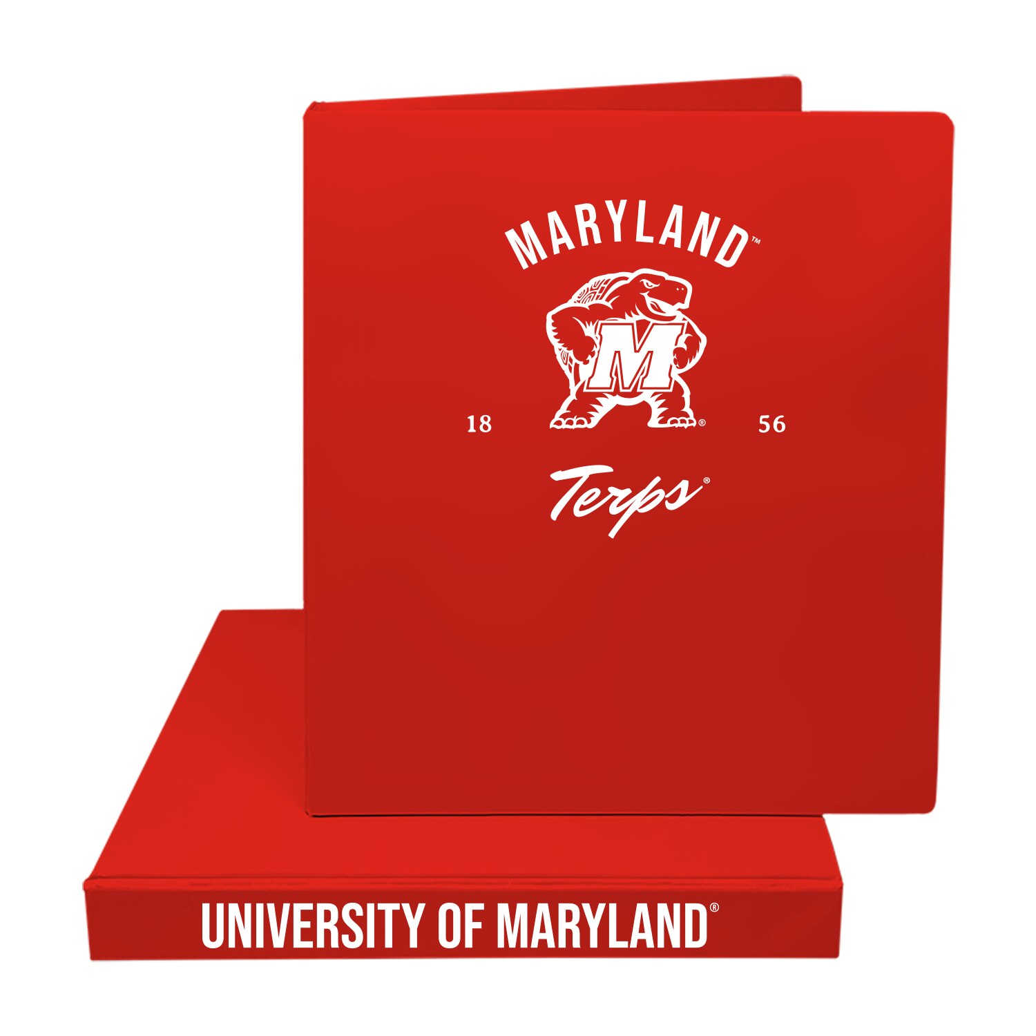 1" Imprinted Binder Mascot
