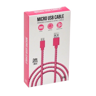 GEMS Micro USB Cable PINK