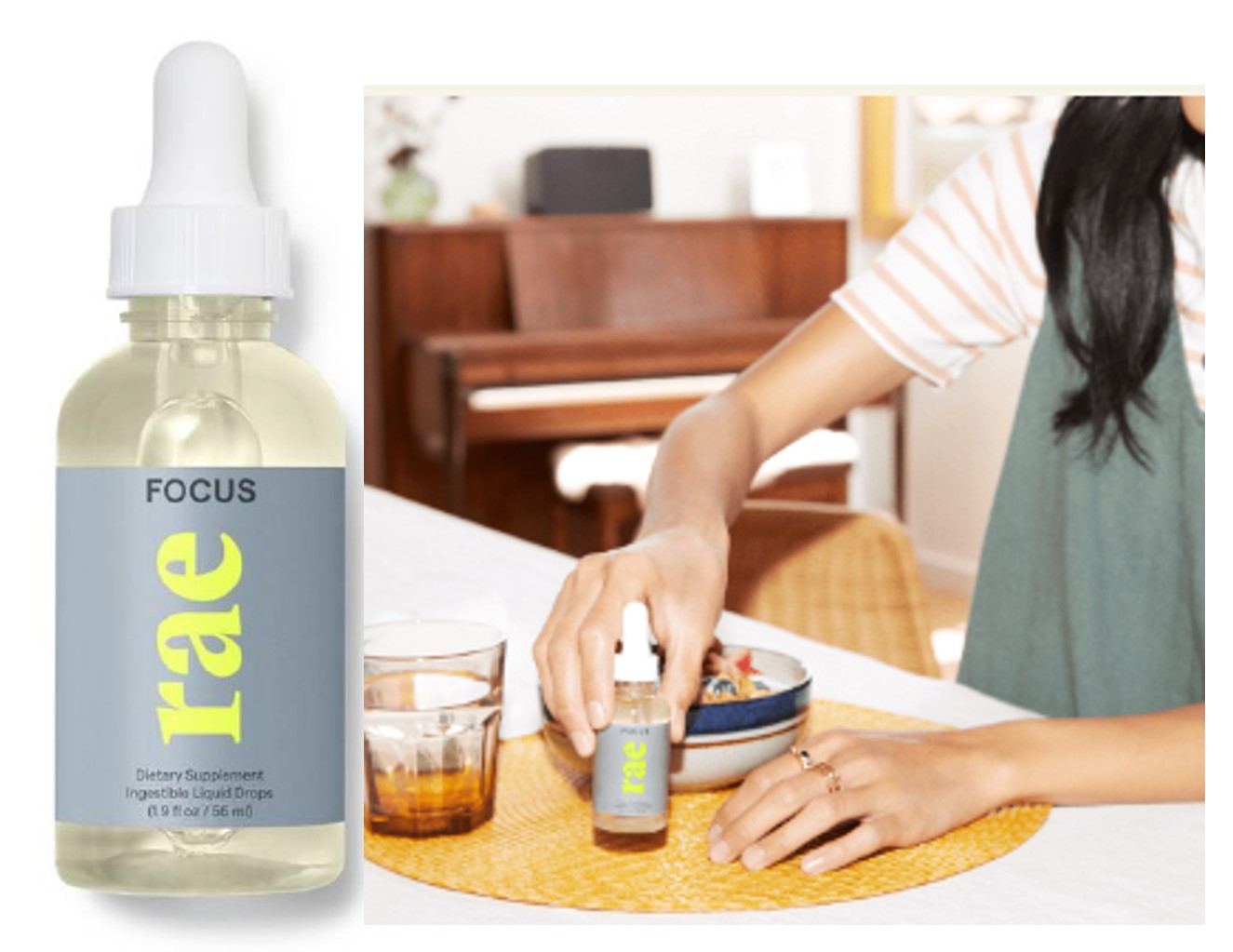 Focus Drops RAE Wellness 1.9floz - Shine from Inside