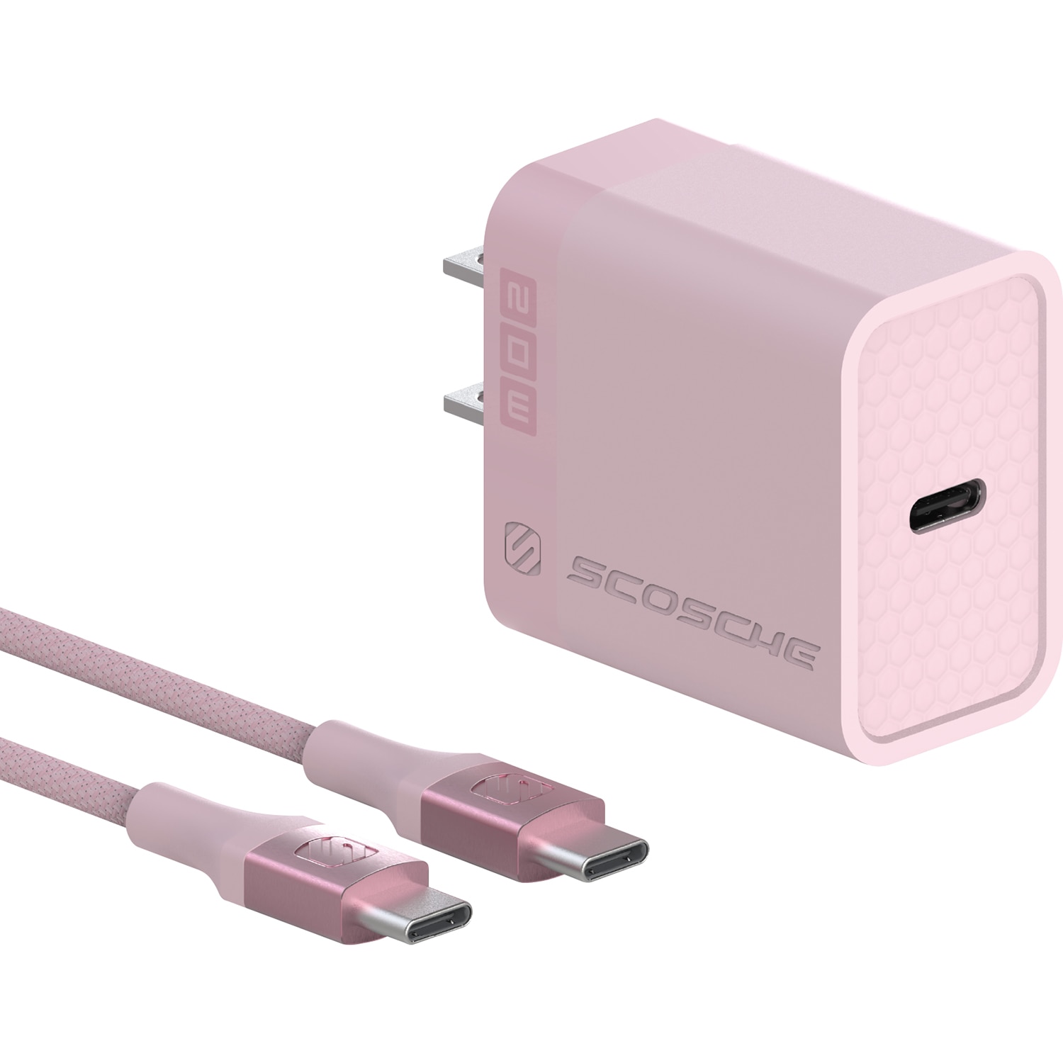 Scosche PowerVolt Strikeline Kit USB Fast Charger & Cable 4ft