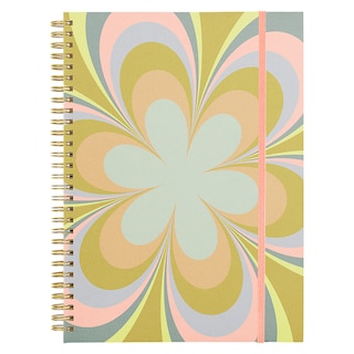 Talking Out of Turn Kaleidoscope Floral Notebook