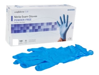 Pwdrfr Nitrile Gloves Med Pack