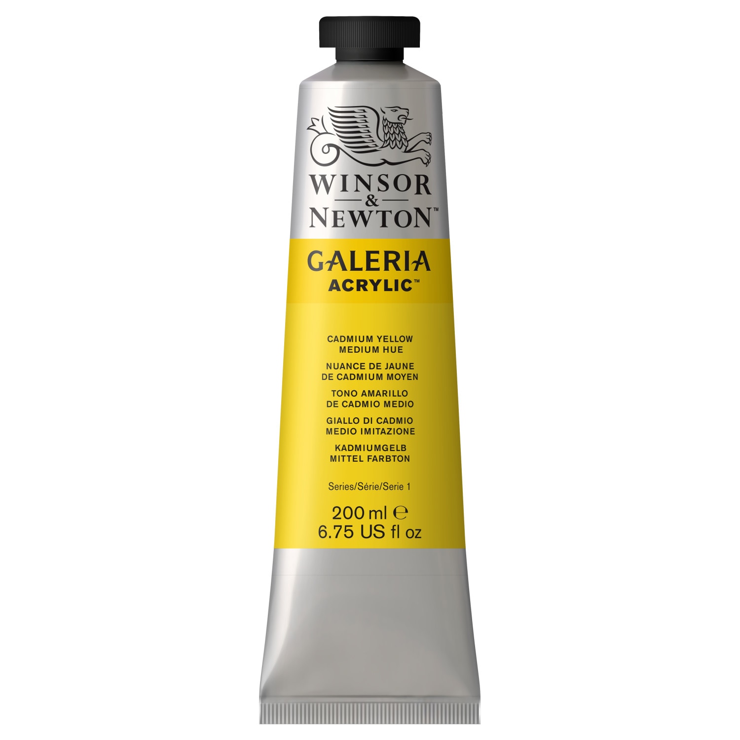 Galeria Acrylic Cad Yell Med 200ml