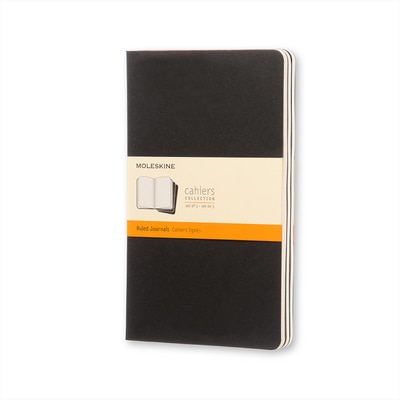 Moleskine Cahier Journal (Set of 3) XXL Ruled Kraft Brown Soft Cover