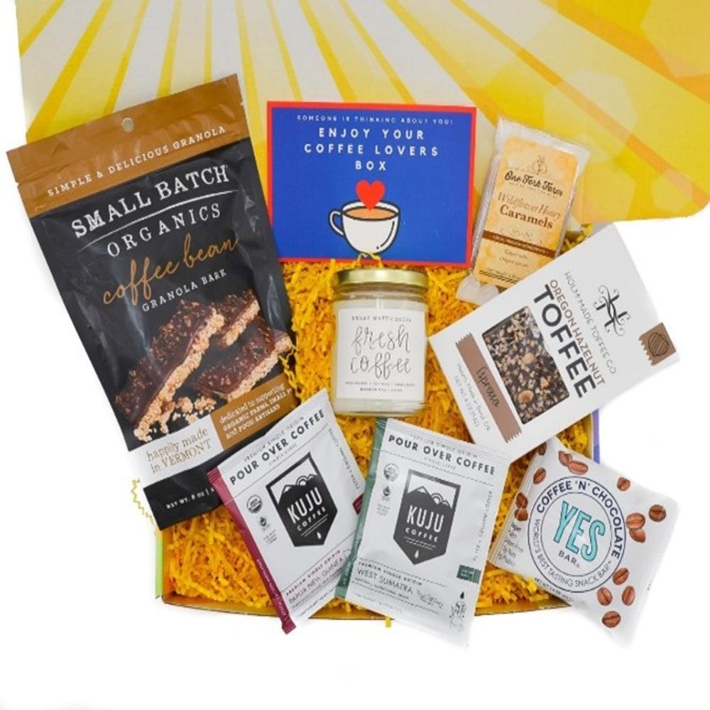 Coffee Lovers Box - Put Some Pep in their Step (Care Package Depot)