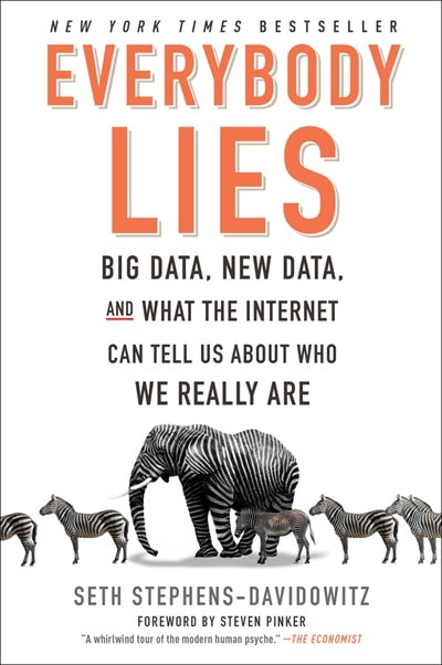 Everybody Lies: Big Data  New Data  and What the Internet Can Tell Us about Who We Really Are