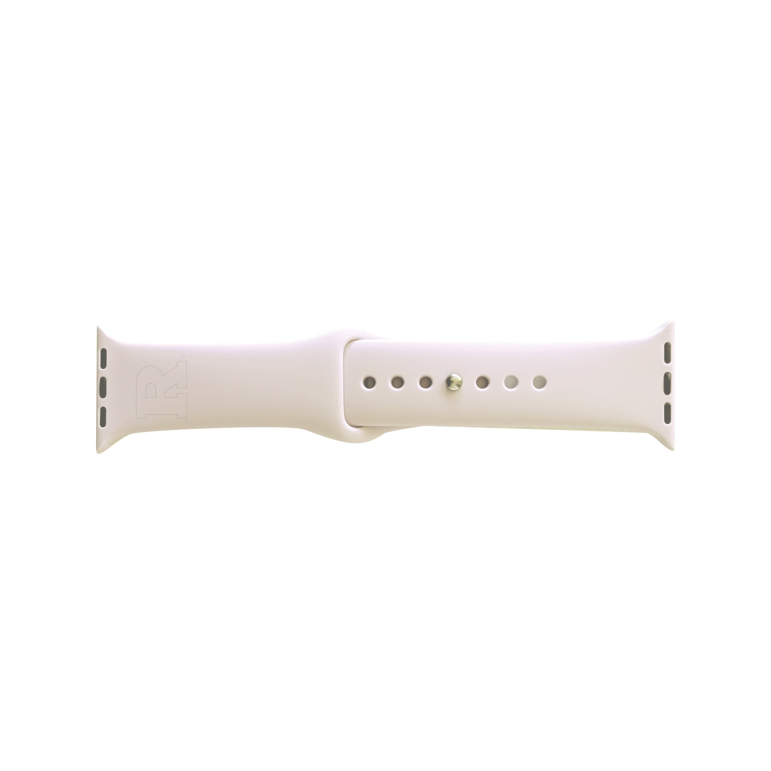 Rutgers University V2 - Apple Watch Wrist Band, 38/40mm, White Matte, Classic V1
