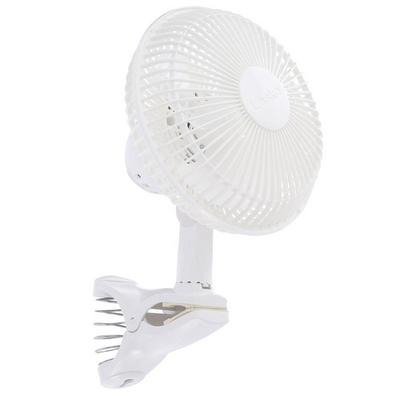 Lasko 6" Clip Fan - White