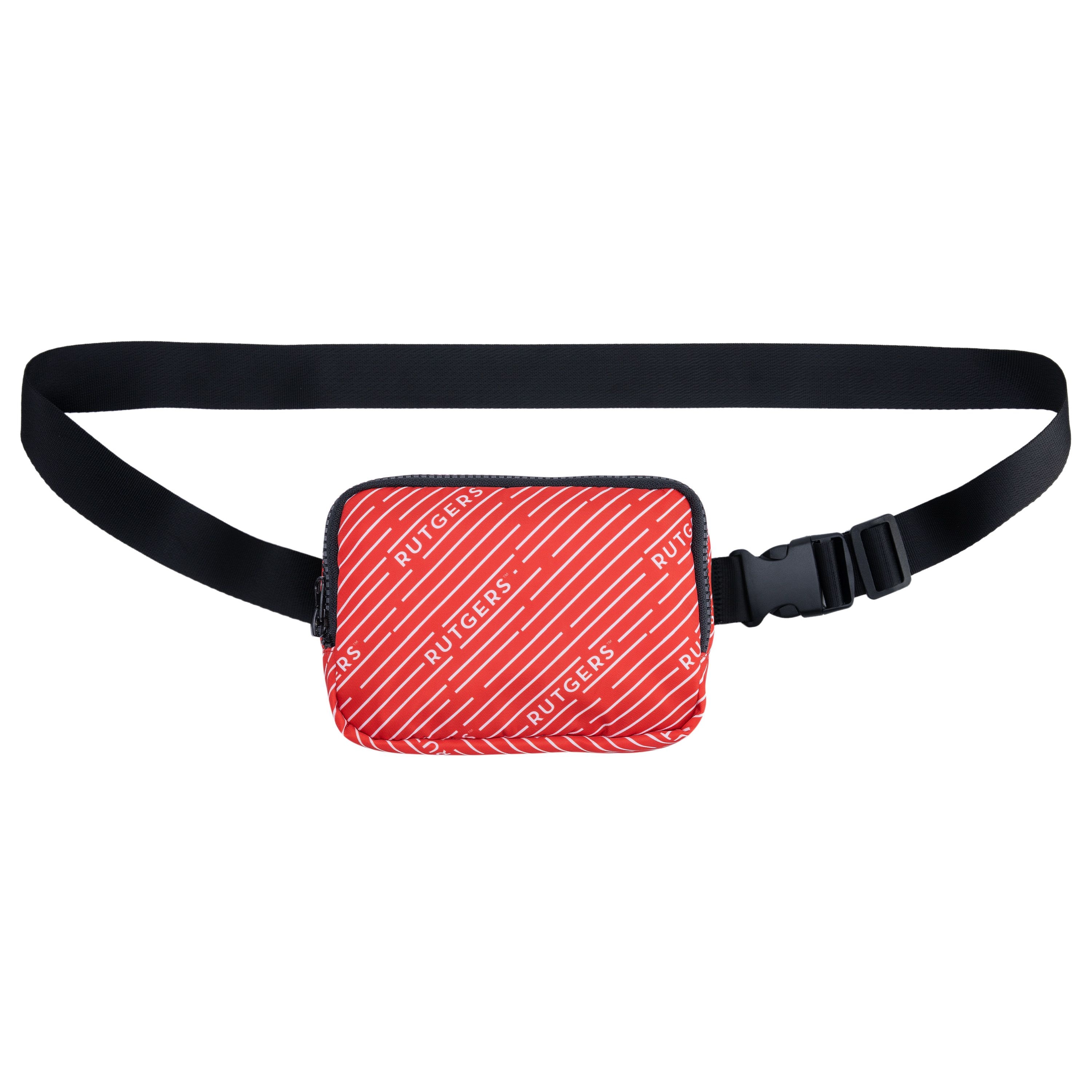 Rutgers University Newark AOP Stripes Fanny Pack