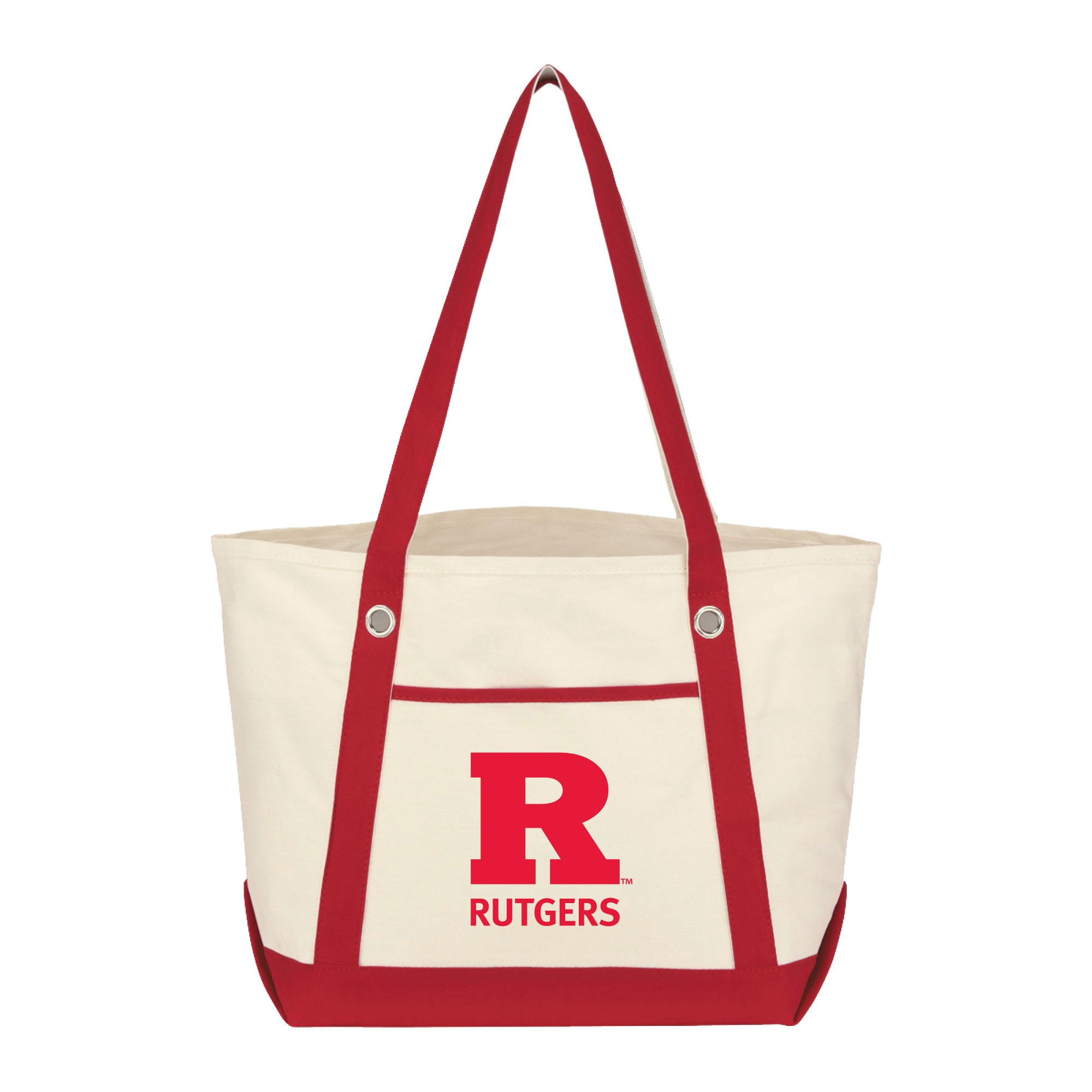 Rutgers University Medium Boat Tote