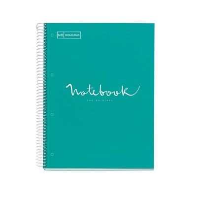 Miquel Rius Emotions Teal Board Cover 1 Sub Notebook