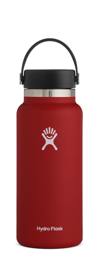 Hydro Flask 32 oz. Wide Mouth With Flex Cap Lychee Red 2.0 | Rutgers  University Official Bookstore