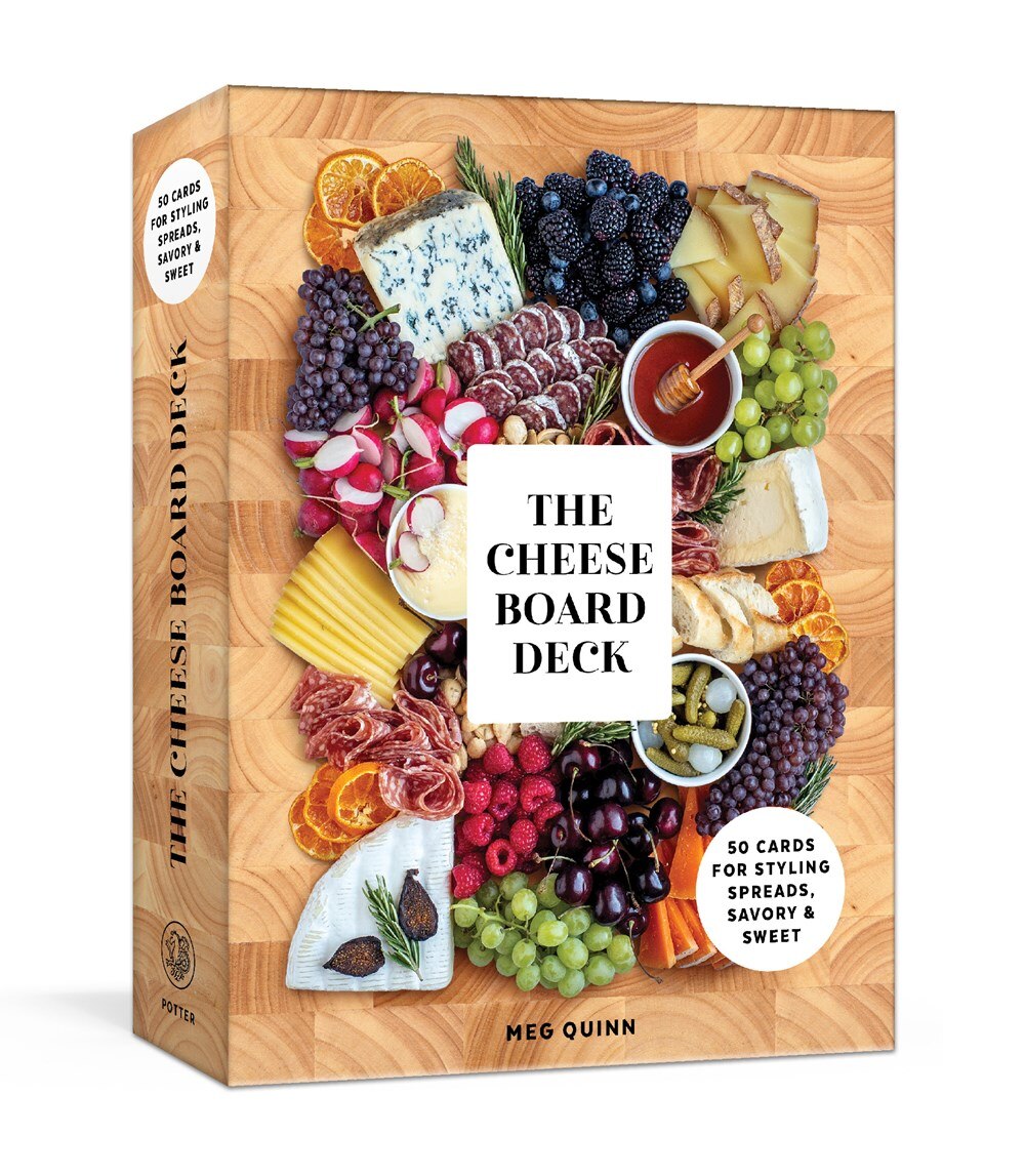 The Cheese Board Deck: 50 Cards for Styling Spreads  Savory and Sweet