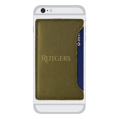 Rutgers University LXG Leather Pocket