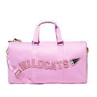 Northwestern Wildcats Duffle with Flag Patch and WILDCATS