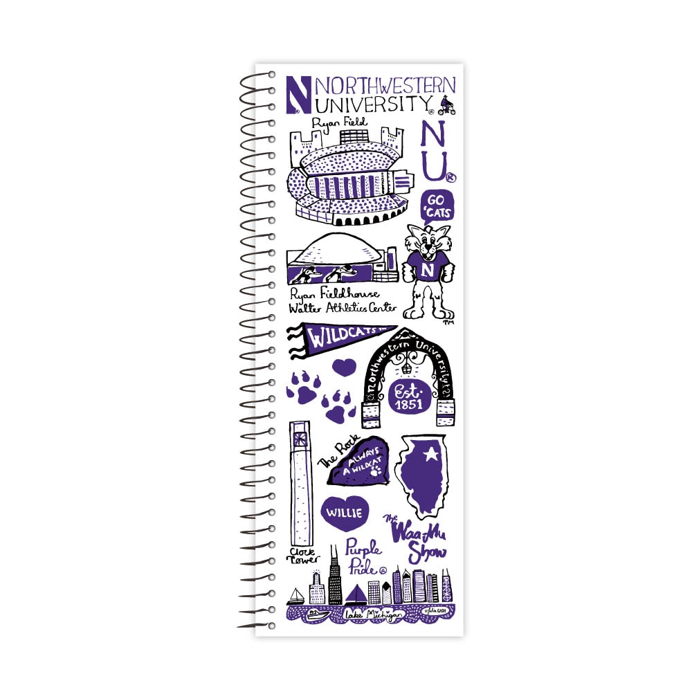Emblematic Julia Gash Tall Tales College Ruled Notebook