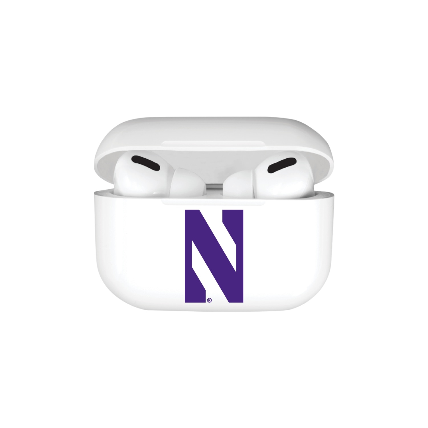 Northwestern University TPU Airpods Case, Classic