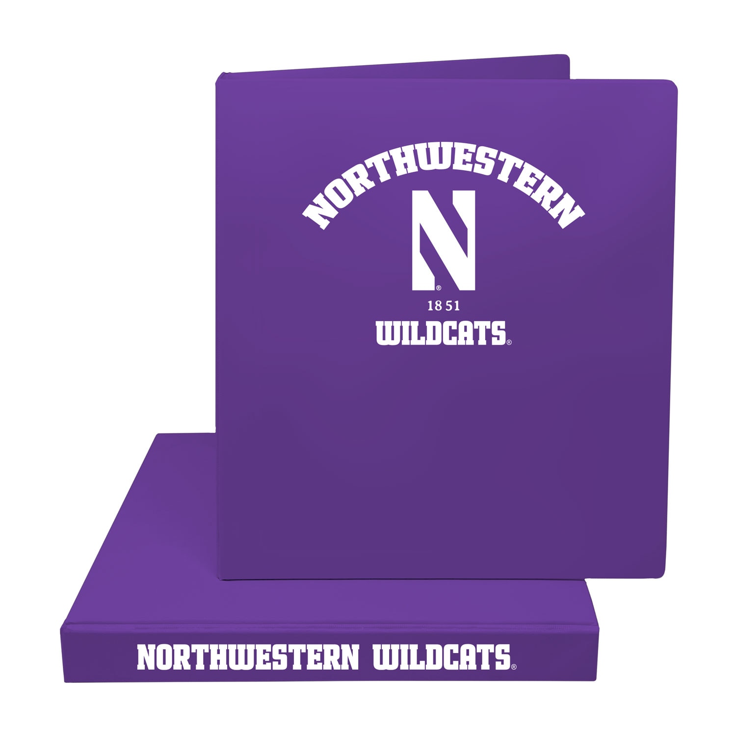 1" Imprinted Binder Mascot