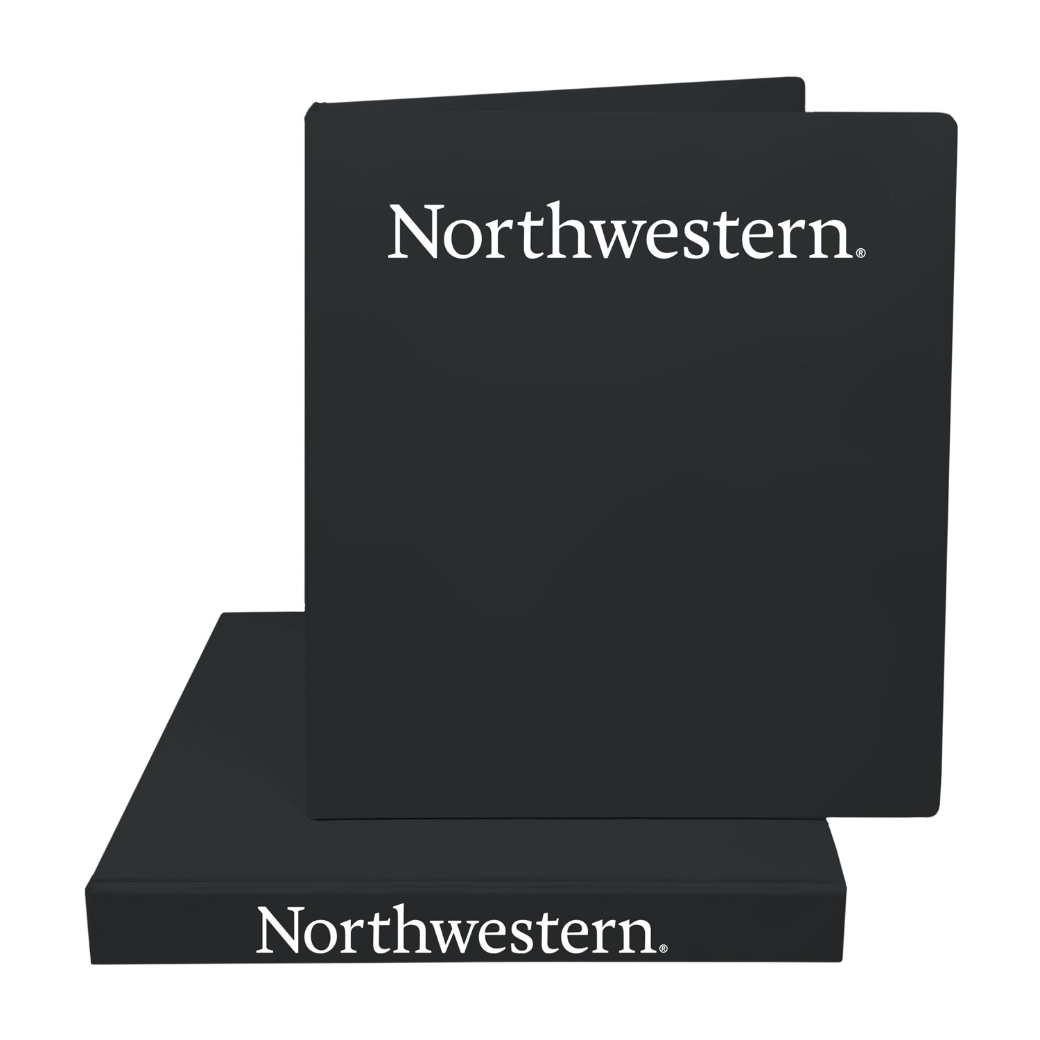 1" Imprinted Binder Short School Name