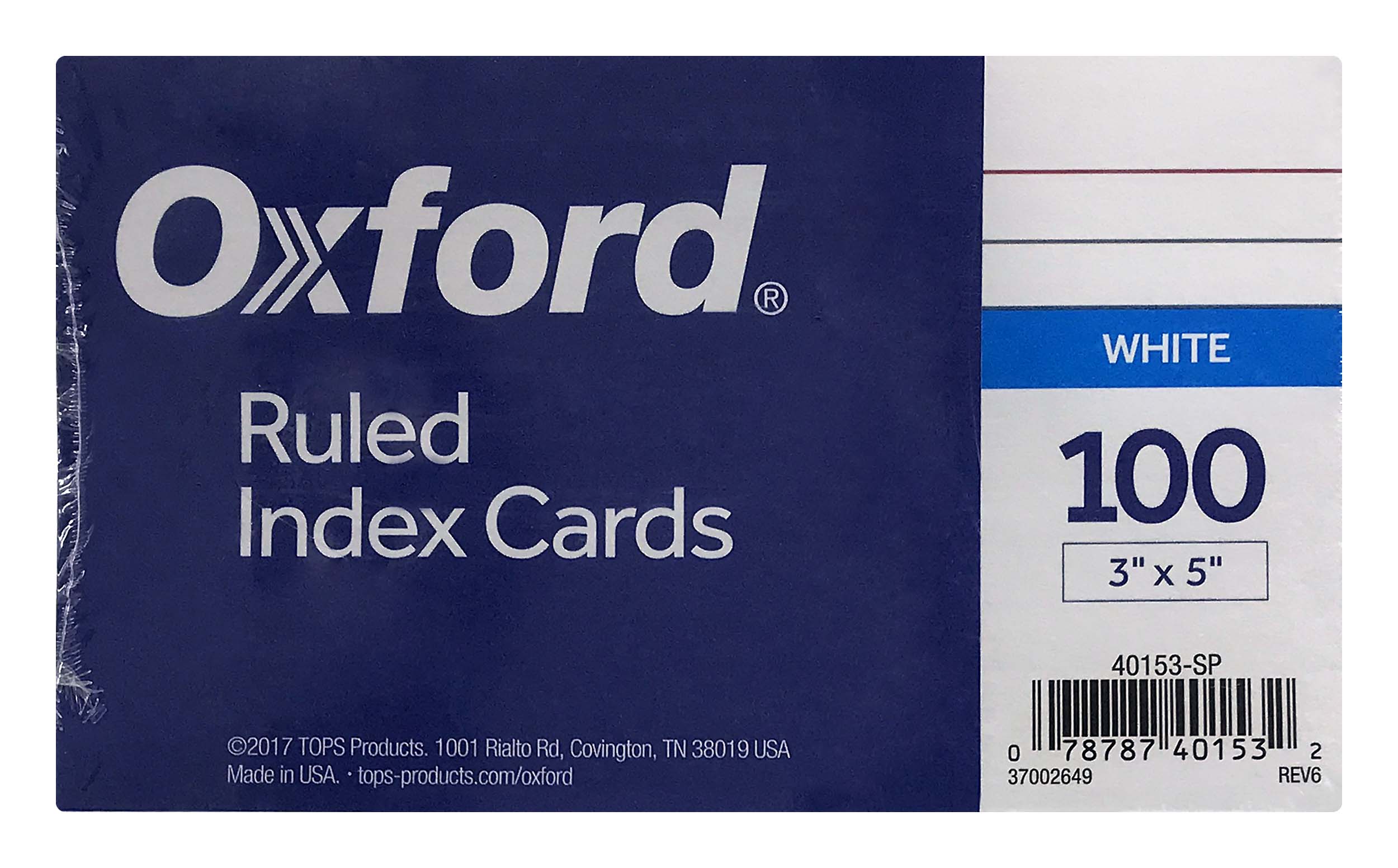 3X5 RULED INDEX CARDS